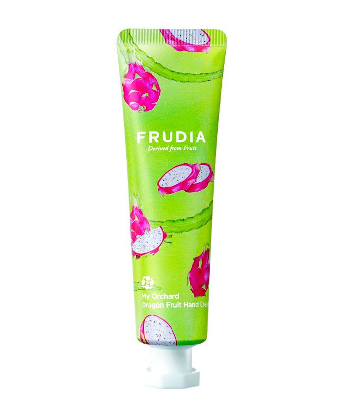 Frudia Squeeze Therapy Dragon Fruit Hand Cream Meyvə Şirələri ilə Əl Kremi