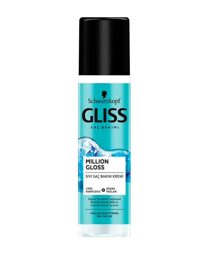 Schwarzkopf Gliss Million Gloss Saç üçün Sprey-Kondisioner 200 ml