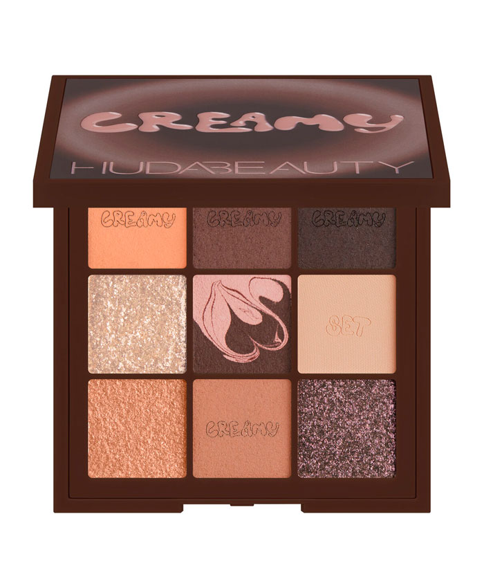 Huda Beauty Creamy Obsessions Eyeshadow Palette Göz Kölgəsi Paleti Neutral Brown