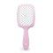Janeke Superbrush Rectangular Hairbrush Расческа для Волос Pink