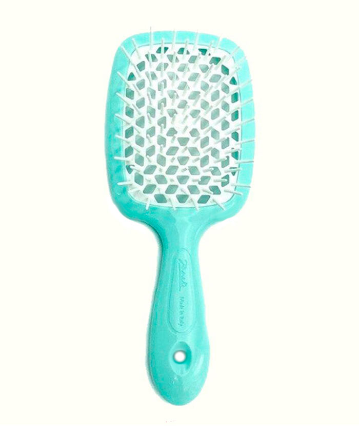  Janeke Superbrush Rectangular Hairbrush Saç üçün Daraq Tiffany