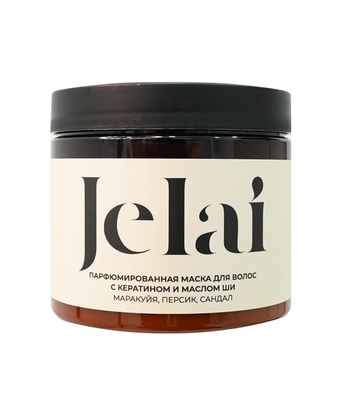 Jelai Saç üçün Maska Ehtiras meyvəsi, Şaftalı, Səndəl ağacı 200 ml