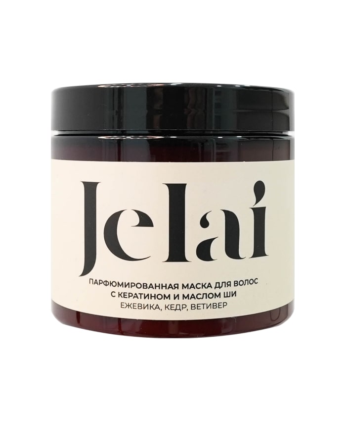 Jelai Saç üçün Maska Böyürtkən, Sidr, Vetiver 200 ml