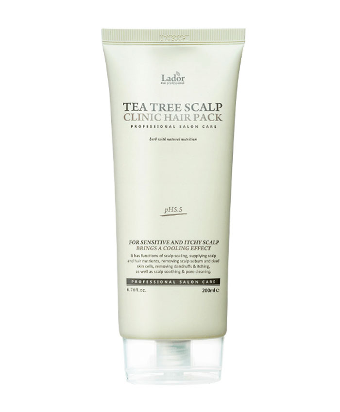 La'dor Tea Tree Scalp Hair Pack Saç üçün Çay Ağacı ilə Pilinq-Maska