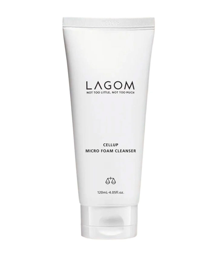 Lagom Cellup Micro Foam Cleanser Увлажняющая пенка для умывания 120 мл