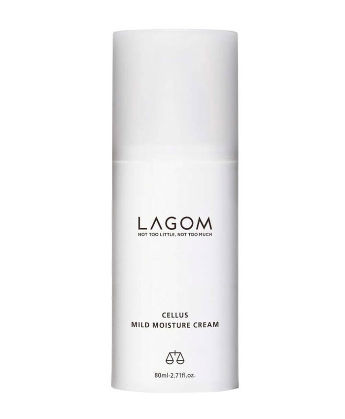 Lagom Cellus Mild Moisture Cream Лёгкий увлажняющий крем с мочевиной 80 мл