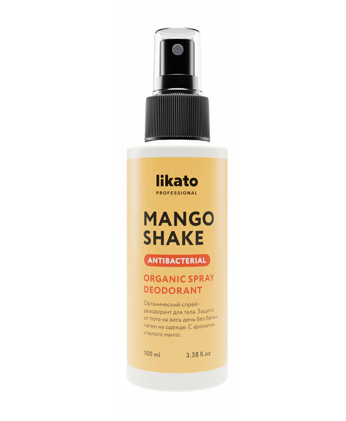 Likato Органический спрей-дезодорант для тела Mango Shake 100 мл