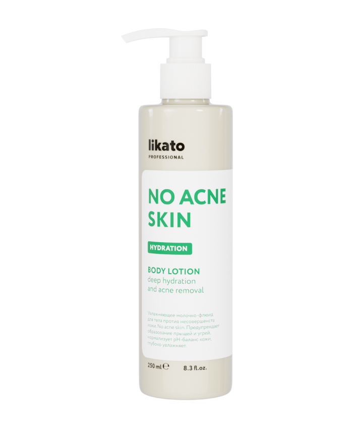 Likato NO ACNE SKIN Dəri Qüsurlarına qarşı Nəmləndirici Süd-Flüidi 250 ml