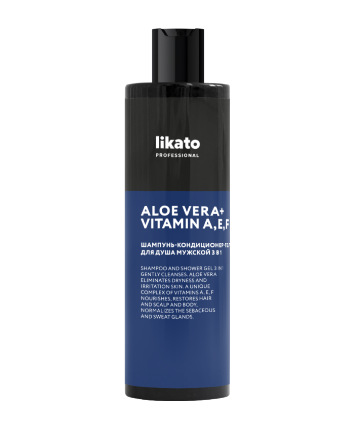 Likato Kişilər üçün 3 in 1 şampun-kondisioner-gel 250 ml