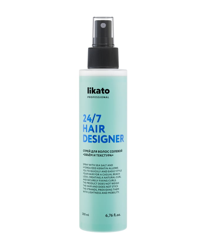 Likato 24/7 Hair Designer Saç üçün keratinli duz əsaslı sprey 200 ml