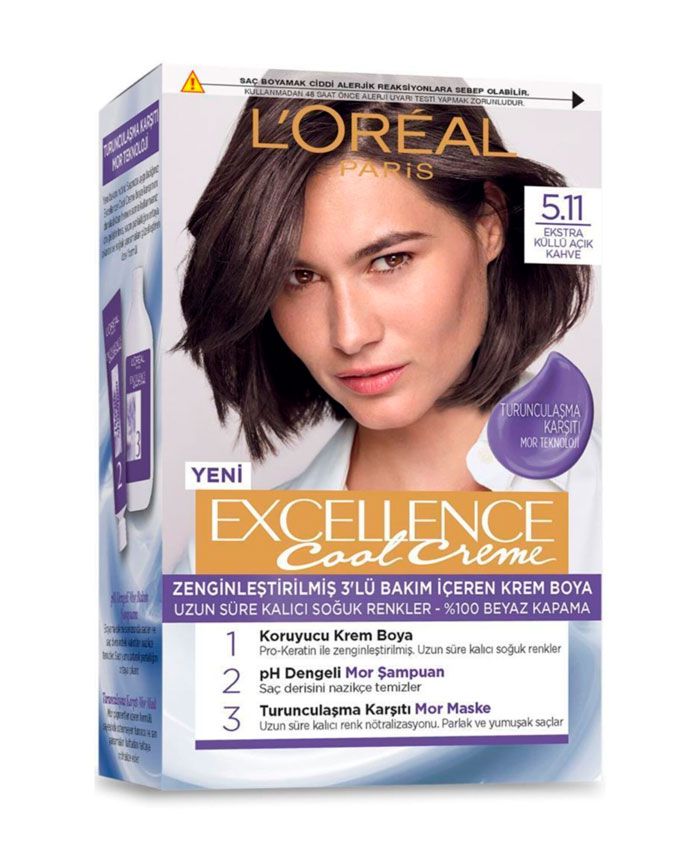 L'Oreal Excellence Saç Boyası 5.11
