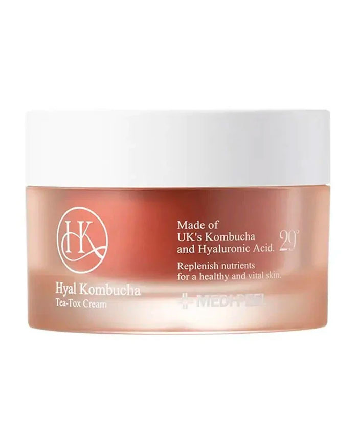 Medipeel Hyal Kombucha Tea-Tox Cream Двойной крем с 50% комбучи и церамидами 50 мл
