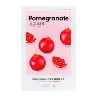 Missha Airy Fit Sheet Mask Pomegranate Üz üçün canlandırıcı maska