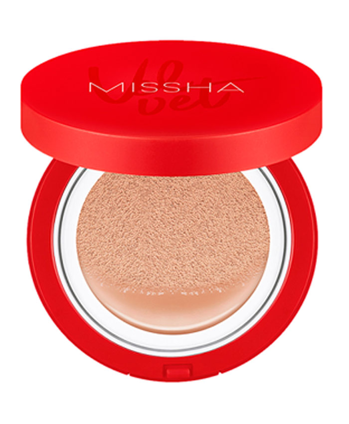 Missha Velvet Finish Cushion SPF50+ PA+++ Тональный Кушон с Матовым Финишем 21