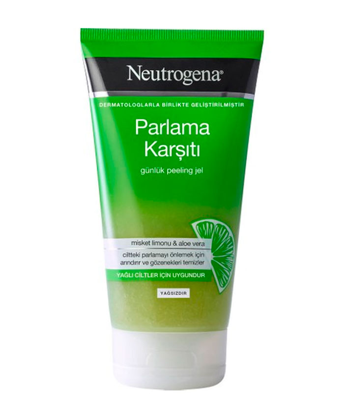 Neutrogena Visibly Clear Pore & Shine Üz Dərisinin Təmizlənməsi üçün Skrab