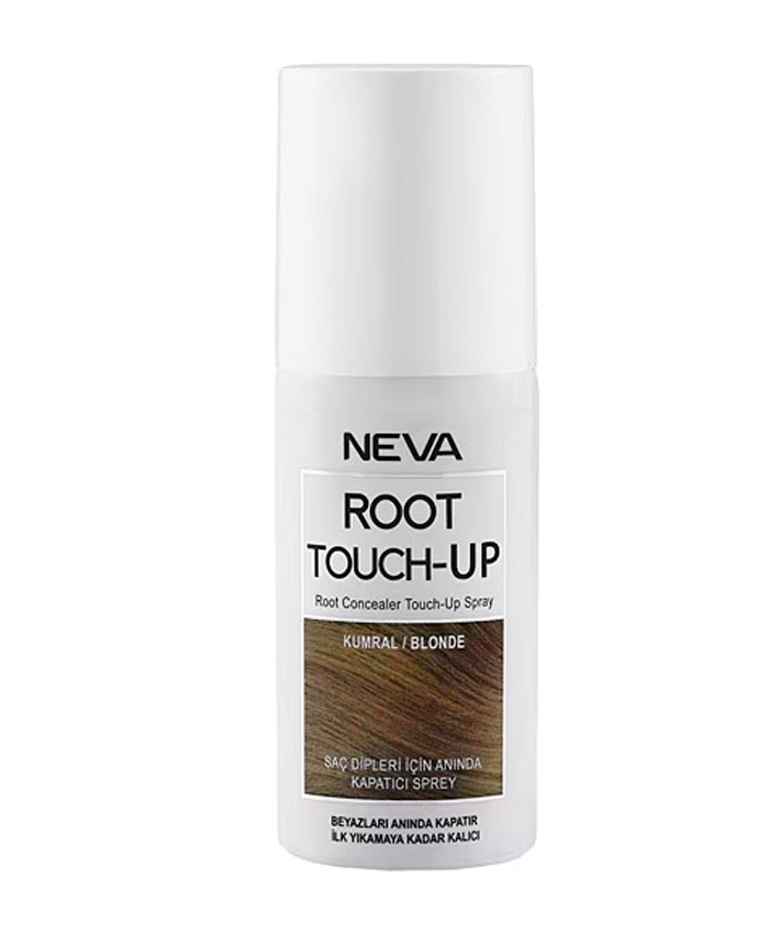 Neva Touch-Up Spray Ağ Saçları Örtmək üçün Sprey Tünd Qumral 75 ml