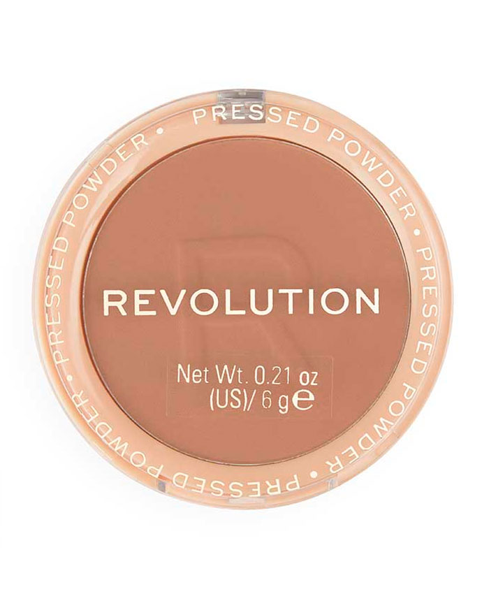 Makeup Revolution Compact Powder Reloaded Üz üçün kompakt bronzlaşdırıcı kirşan Tan