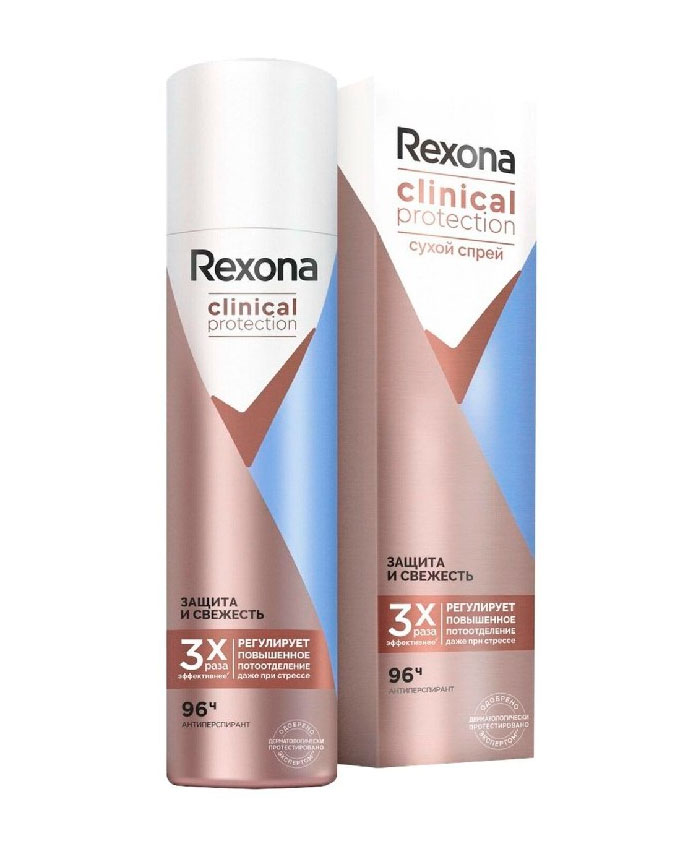 Rexona Clinical Protection Antiperspirant Aerozol Qoruyuculuq və Təravətlik 150 ml