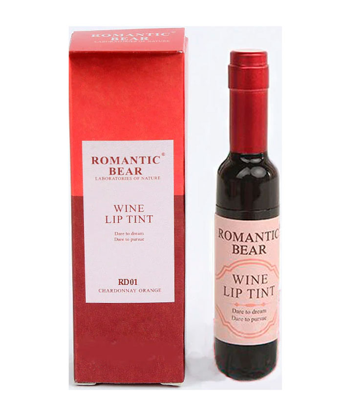 Romantic Bear Wine Tint Dodaq Tinti Nebbiolo Red