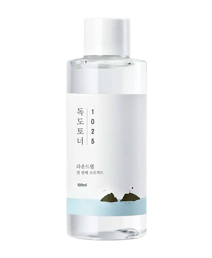 Round Lab 1025 Dokdo Toner Отшелушивающий тоник с морской водой 100 мл