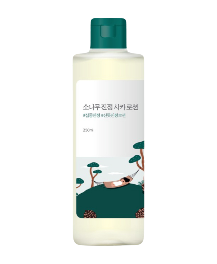 Round Lab Pine Calming Cica Lotion Problemli dəri üçün şam ağacı və sentella ekstraktı ilə losyon 250 ml