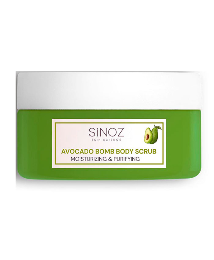 Sinoz Avocado Bomb Body Scrub Скраб для тела с авокадо 250 мл