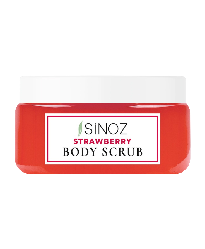 Sinoz Скраб для Тела с Ароматом Клубники Strawberry Body Scrub 250 мл