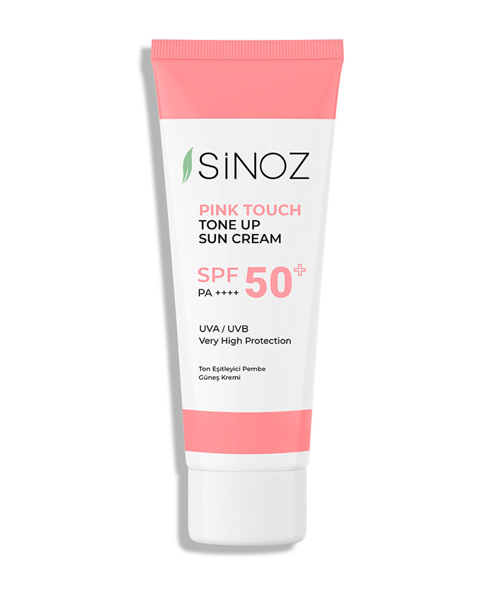 Sinoz Pink Touch Face Sun Cream SPF 50+ Солнцезащитный Крем для Лица с Тоном 50 мл