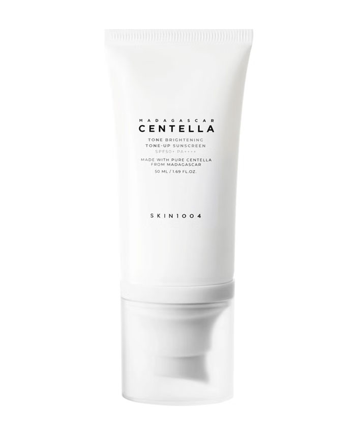 SKIN1004 Madagascar Centella Tone Brightening Tone-Up Sunscreen SPF50+ PA++++ Ağardıcı günəşdən qoruyucu 50 ml
