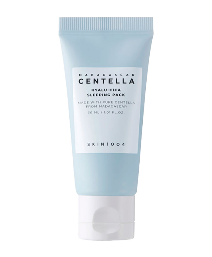 SKIN1004 Madagascar Centella Hyalu-Cica Sleeping Pack Sentella ilə nəmləndirici gecə maskası 30 ml