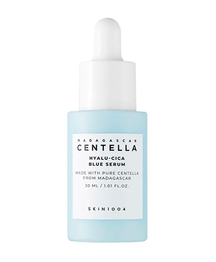 SKIN1004 Madagascar Centella Hyalu-Cica Blue Serum Sentella ilə nəmləndirici serum 30 ml