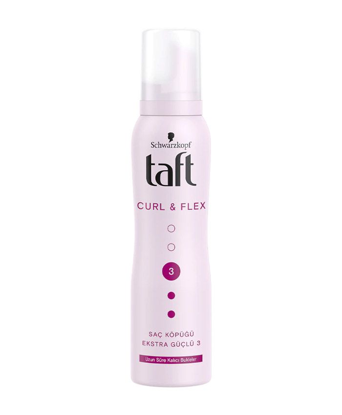 Taft Curl & Flex Пенка для Кудрявых Волос