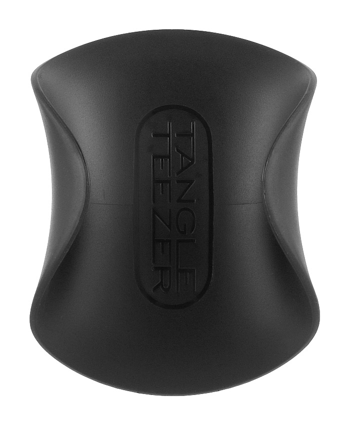 Tangle Teezer the scalp exfoliator and massager Massaj Darağı Onyx Black