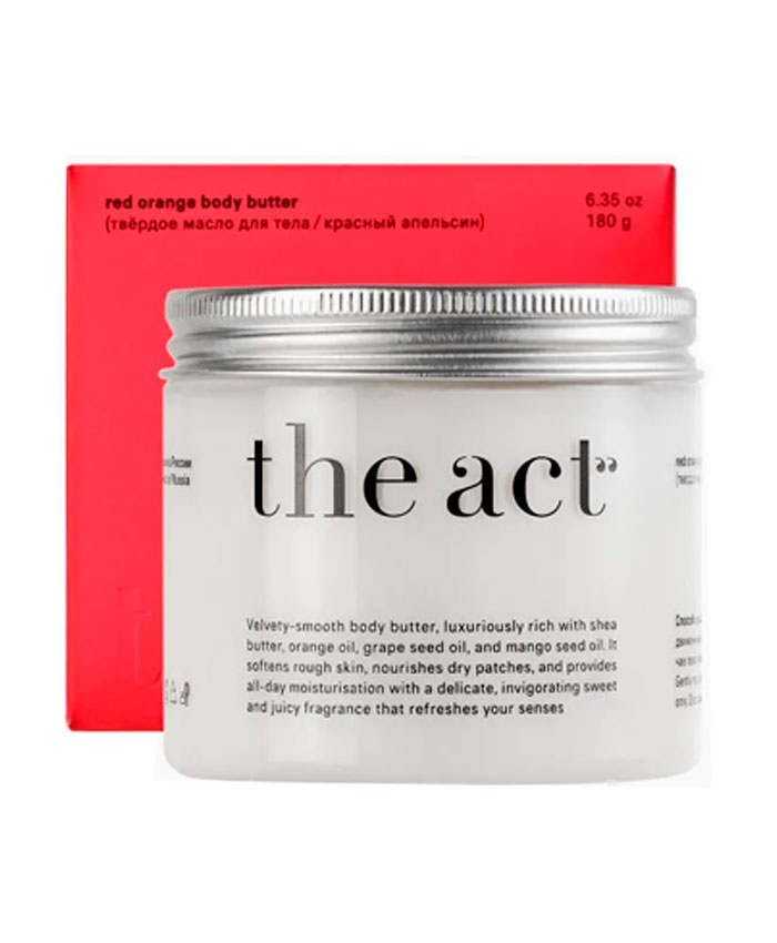The Act Bədən üçün batter Qırmızı portağal 180 q