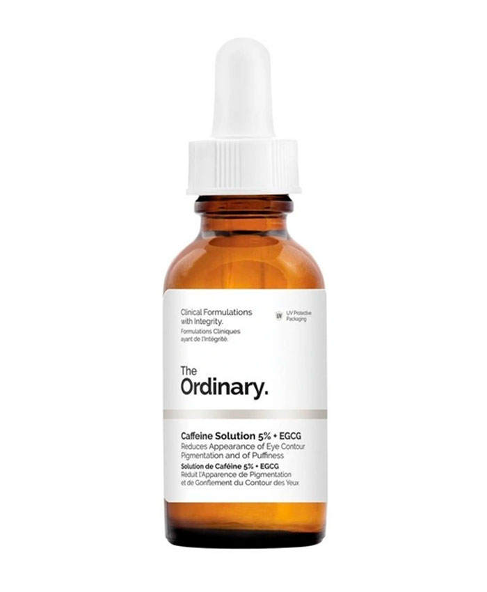 The Ordinary Caffeine Solution 5% + EGCG Göz Ətrafı Dərisi üçün Serum 30 ml