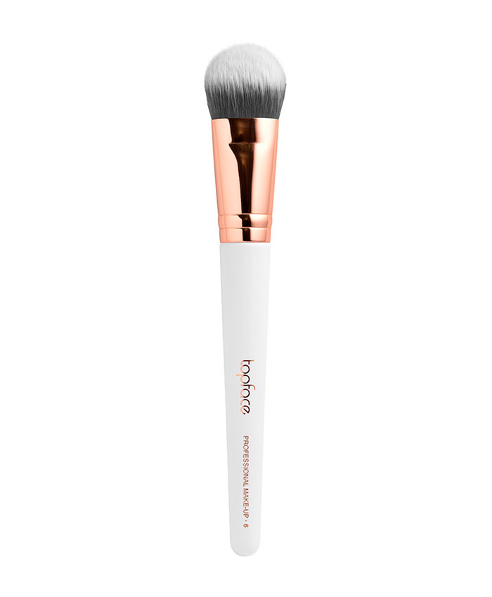 Topface Angled Foundation Brush Кисть для Тонального Крема