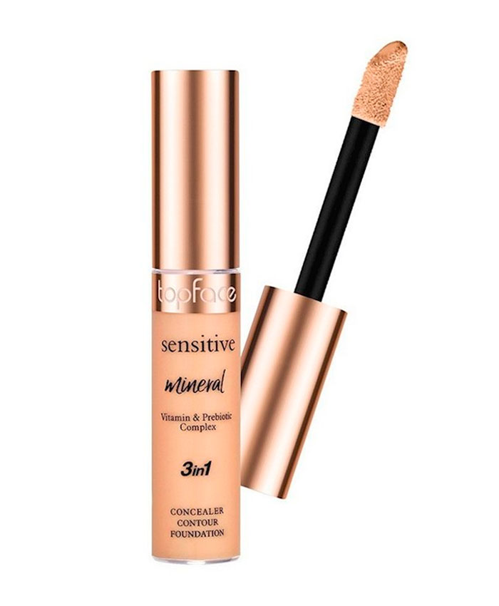 TopFace Sensitive Mineral 3 in 1 Concealer Üz üçün Konsiler 003