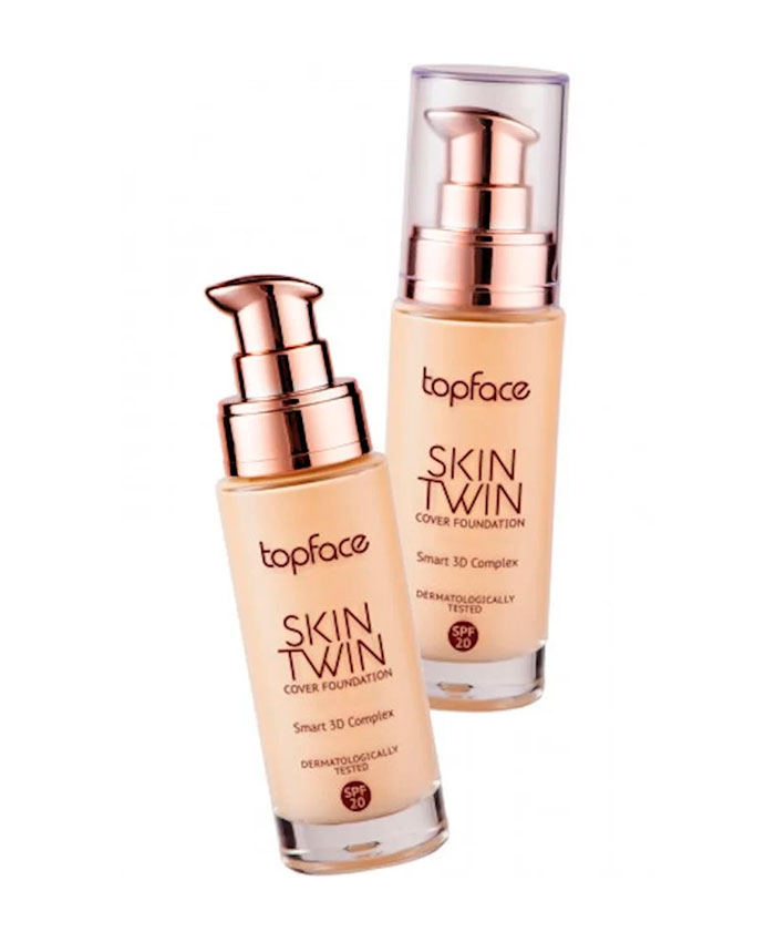 Topface Skin Twin Cover Foundation Tonal Krem 002