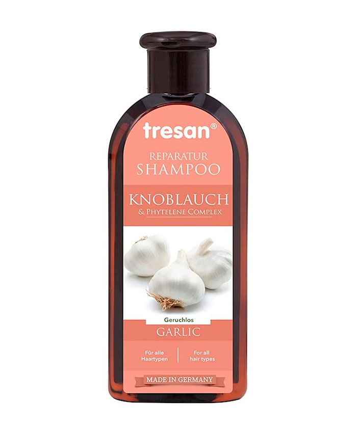 Tresan Garlic Shampoo Шампунь для Волос Восстанавливающий 300 мл