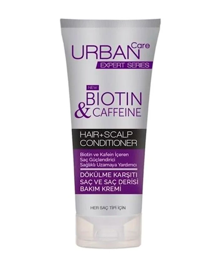 Urban Care Biotin & Caffeine Hair+Scalp Conditioner Saç üçün Kondisioner 200 ml