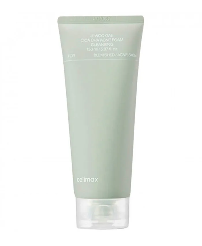 Celimax Ji Woo Gae Cica BHA Acne Foam Cleansing Пенка для умывания 150 мл