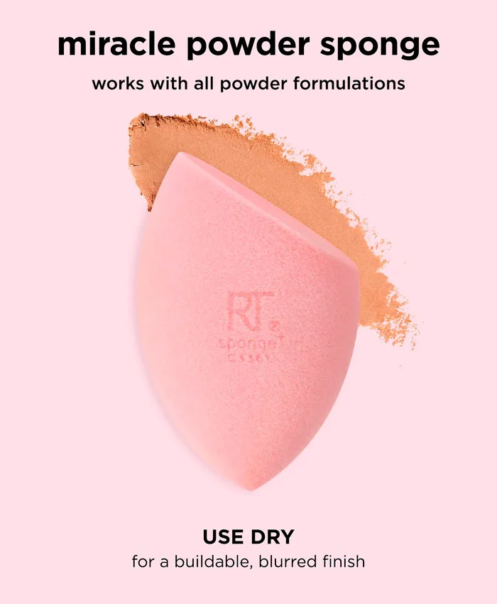 Real Techniques Iconic Blend + Set Makeup Sponge Duo Кисть / спонж