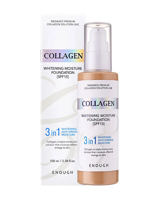 Enough Collagen Whitening Foundation Collagen Whitening Foundation SPF15 Тональный крем