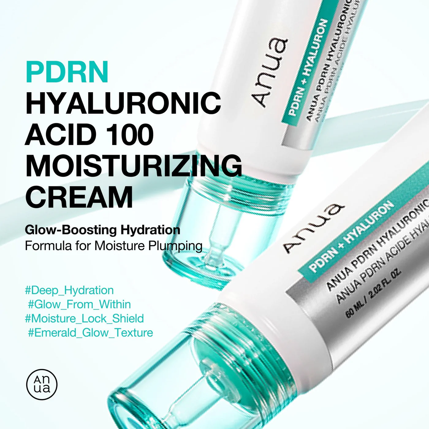 Anua Pdrn Hyaluronic Acid 100 Moisturizing Cream Face cream 60 ml
