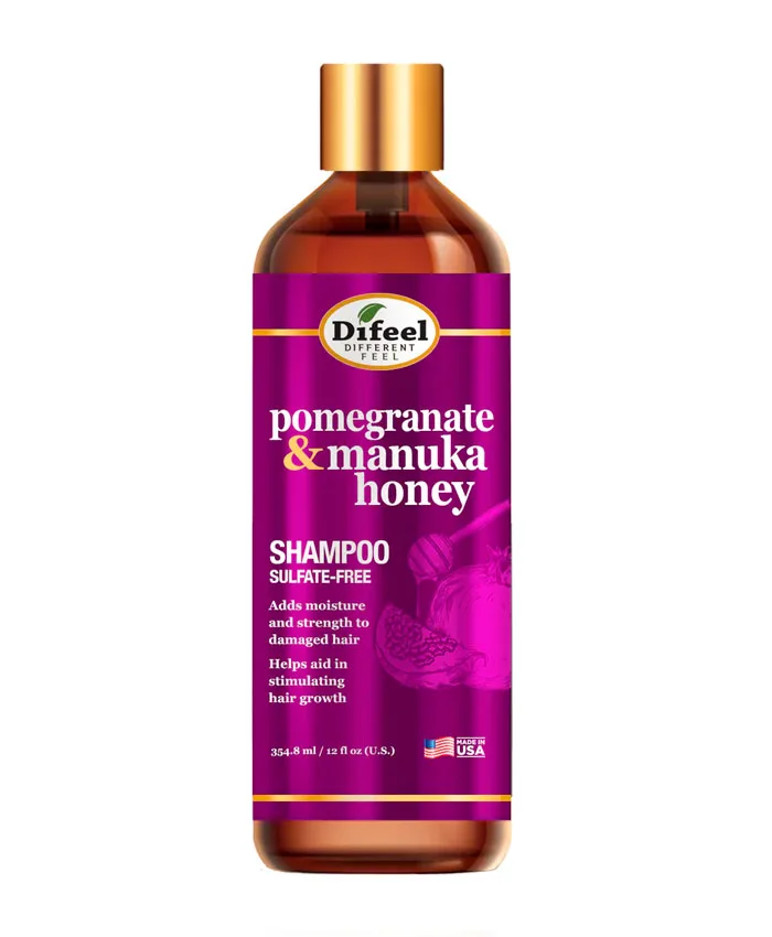 Difeel Pomegranate & Manuka Honey Shampoo Шампунь 355 мл