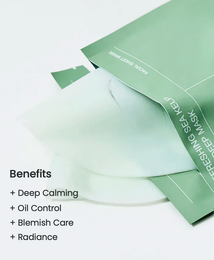 Biodance Refreshing Sea Kelp Real Deep Mask Face mask