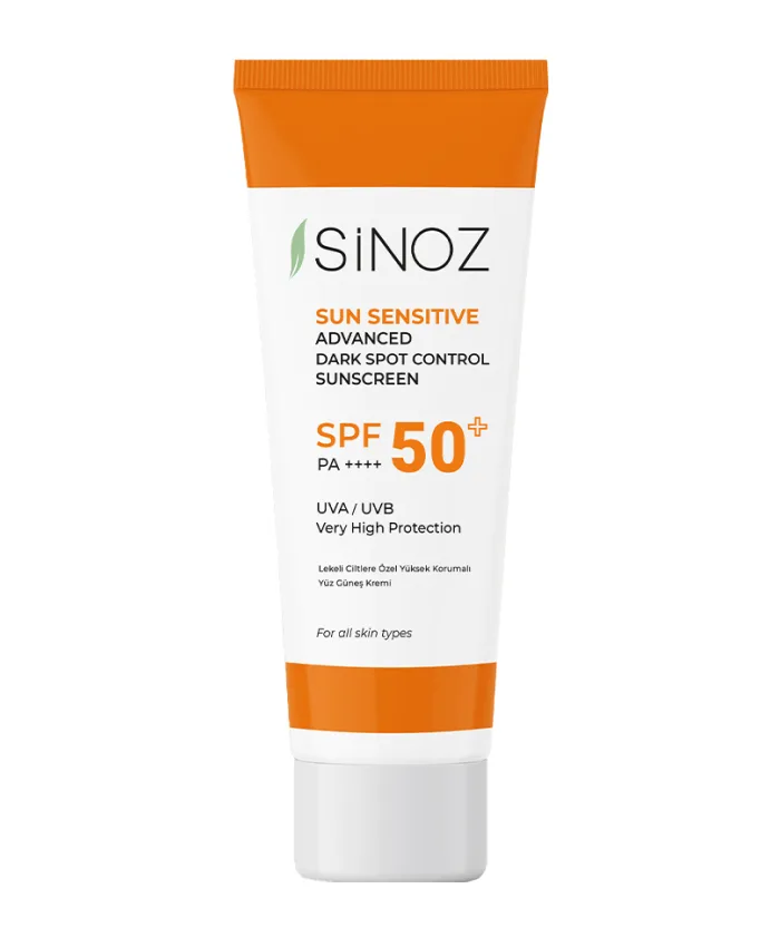 Sinoz Cолнцезащитный Крем Против Пятен Anti-Blemish 50+ Günəşdən qoruyucu krem 50 ml