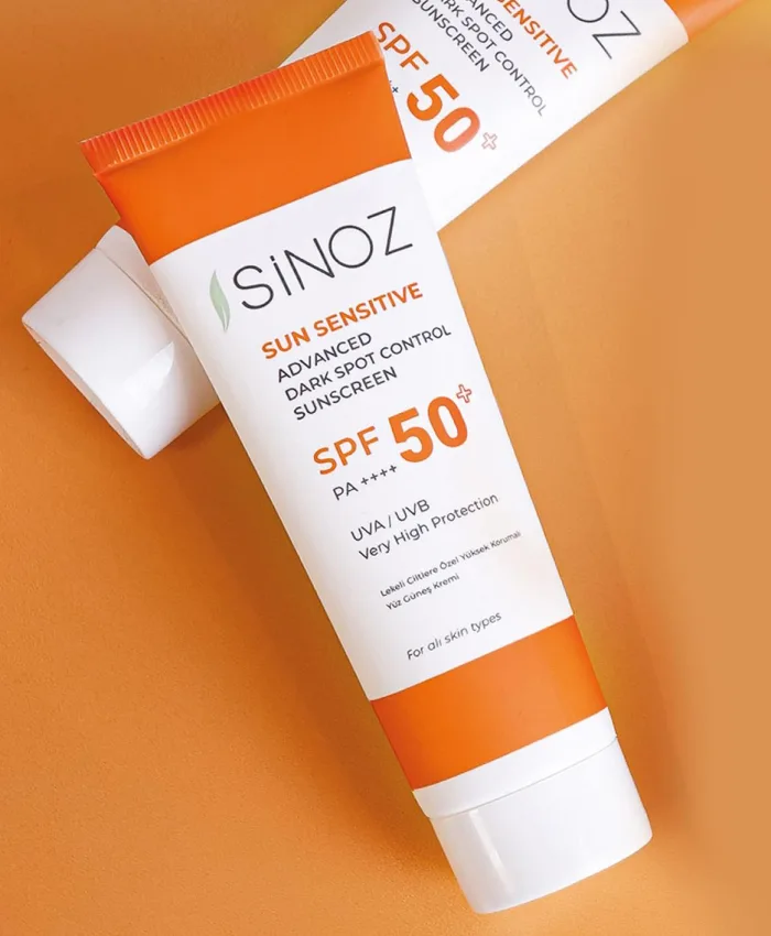Sinoz Cолнцезащитный Крем Против Пятен Anti-Blemish 50+ Günəşdən qoruyucu krem 50 ml
