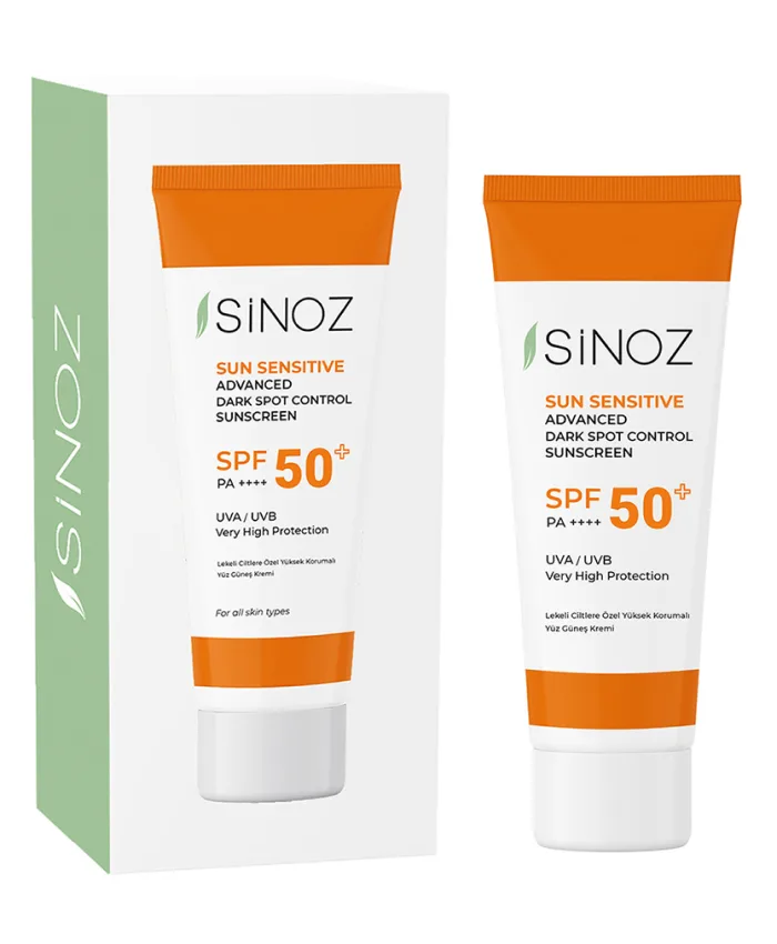Sinoz Cолнцезащитный Крем Против Пятен Anti-Blemish 50+ Günəşdən qoruyucu krem 50 ml