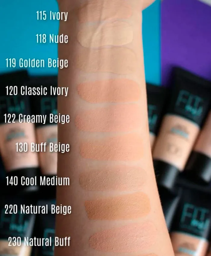 Maybelline Fit Me Matte + Poreless Foundation Тональный крем